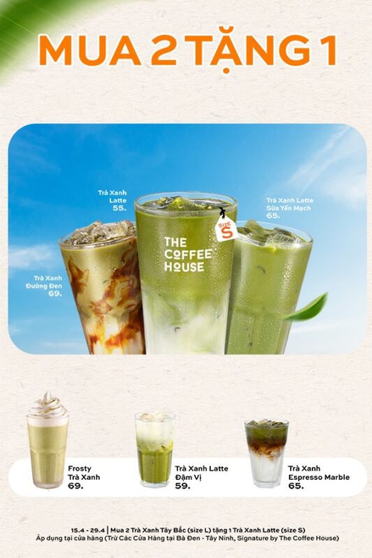 Mã giảm giá the coffee house