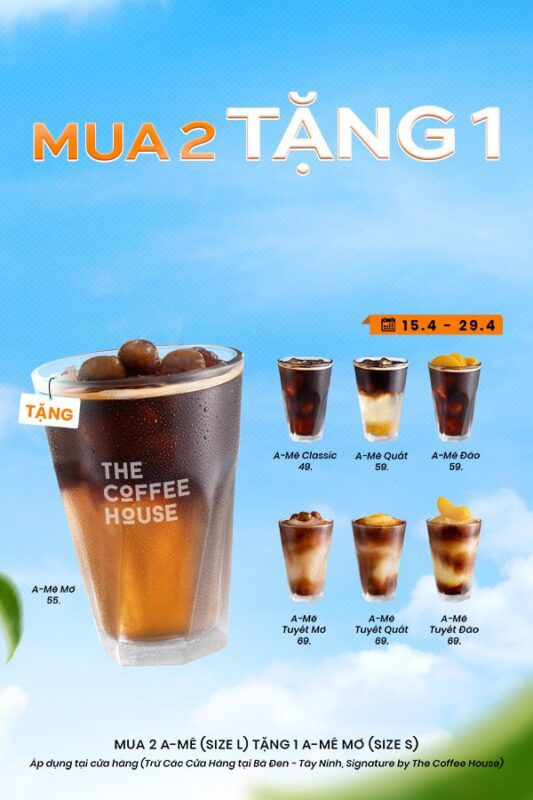 Mã giảm giá the coffee house